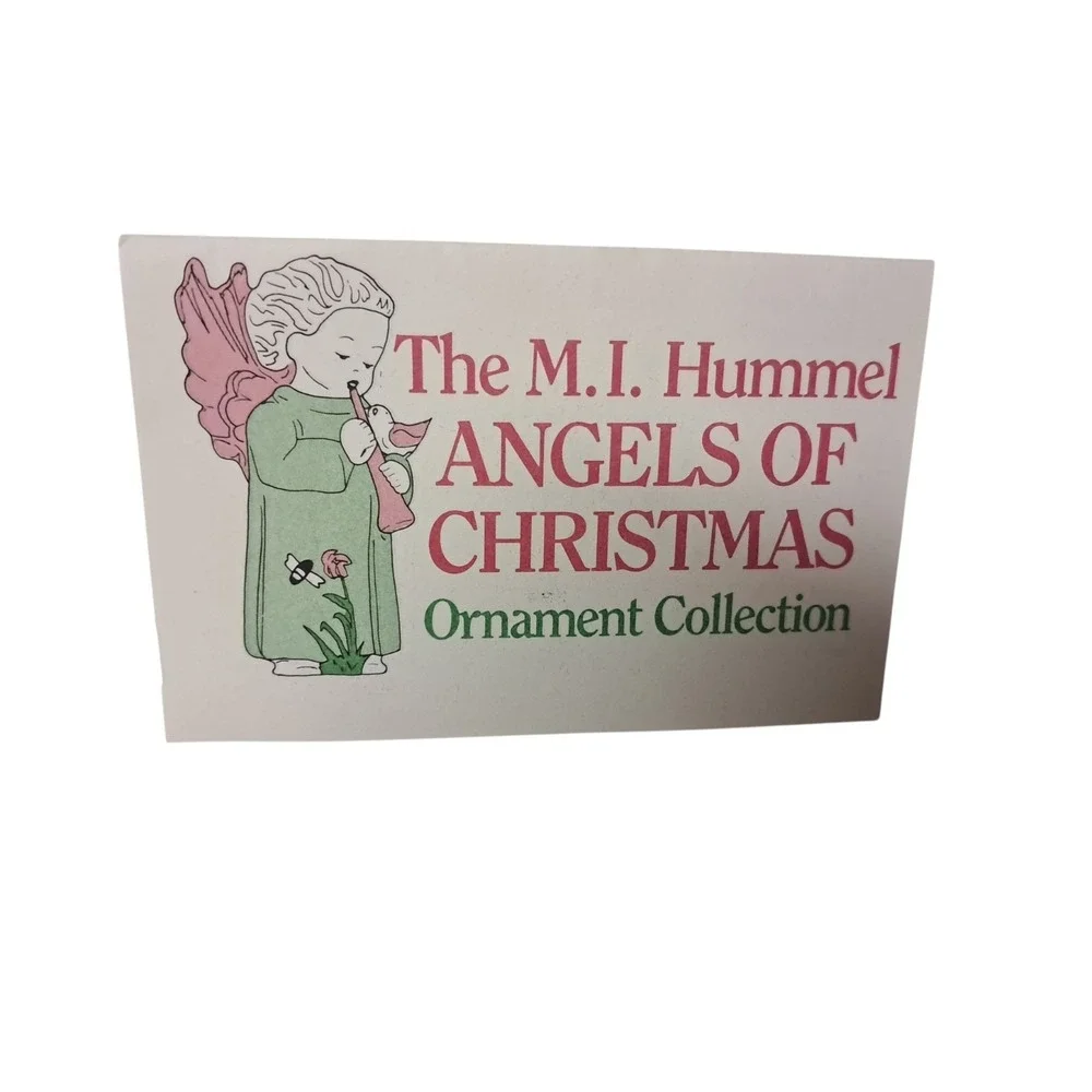 The M.I. Hummel Angels Of Christmas Ornament Collection By Danbury 1989 10 piece